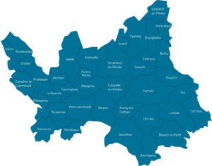 carte des actions locales